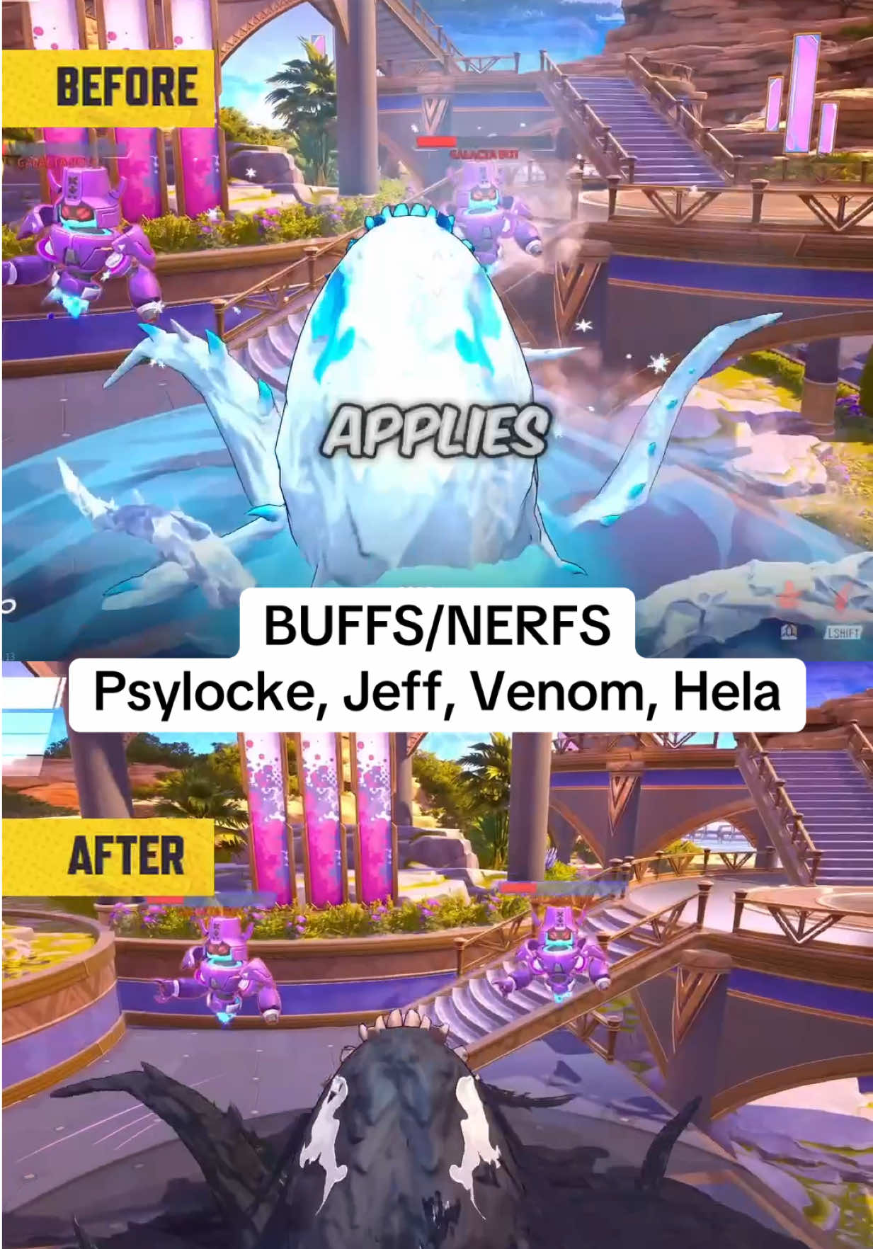 Twitch: Framebanger_ Buffs & Nerfs for Psylocke, Jeff, Venom, Ultron, & Hela #marvelrivals 