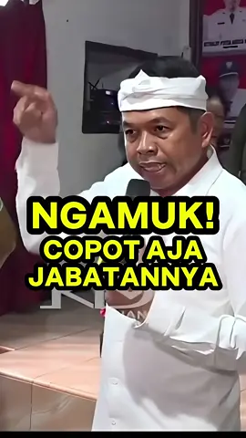 ngamookk!! Tegas KDM perintahkan ASN yang kinerjanya buruk nonaktifkan saja. #dedimulyadi #lemburpakuan #fyp #kdm #viral 
