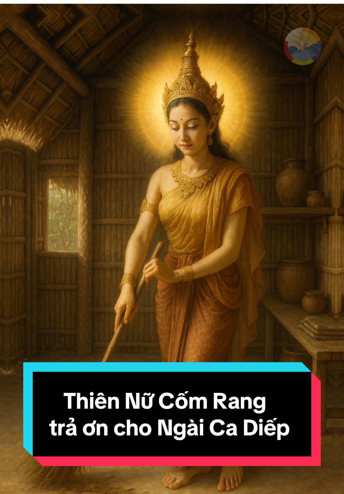 Thiên Nữ Cốm Rang trả ơn cho Ngài Ca Diếp  #ChuyenPhatGiao#phatphapnhiemmau #phatgiao #chuanlac 