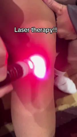 Ever have laser for pain, inflammation, and healing? #chiropractic #laser #pain #fyp #asmr 