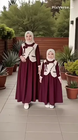 Gamis Laura Anak Terbaru Gamis couple mom & kids dress rompi knit pita baju perempuan trendy #gamislaura #gamiscouple #gamistrendy 