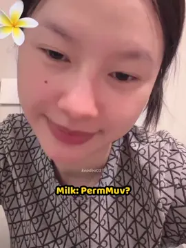 No no MuvPerm, only PermMuv ná. Look at me 😼🫶🏻 #keodeo✨ #pondphuwin #milklove #permpoon #muvmuv 