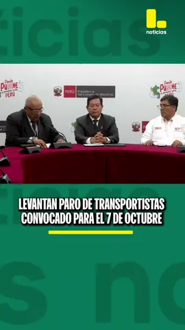 Estos son los acuerdos a los que se llegó luego de la reunión entre representantes del sector transporte y miembros del Ejecutivo. Entre estos puntos, se confirma la cancelación del paro de transportistas convocado para el martes 7 de octubre. #LatinaNoticias #Paro #Perú #Lima 
