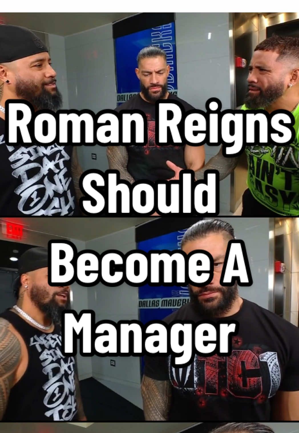 Roman Reigns could easily be an elite manager too #ashewayne #WWE #romanreigns #wrestlingcommunity #wrestlingtiktok 