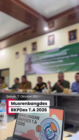 Pemerintah Desa Bojong melaksanakan Musyawarah Perencanaan Pembangunan Desa (Musrenbangdes) dalam rangka penyusunan Rencana Kerja Pemerintah Desa (RKPDes) Tahun 2026. Kegiatan ini bertujuan untuk menampung aspirasi masyarakat dan menyusun prioritas pembangunan desa secara partisipatif, transparan, dan akuntabel.