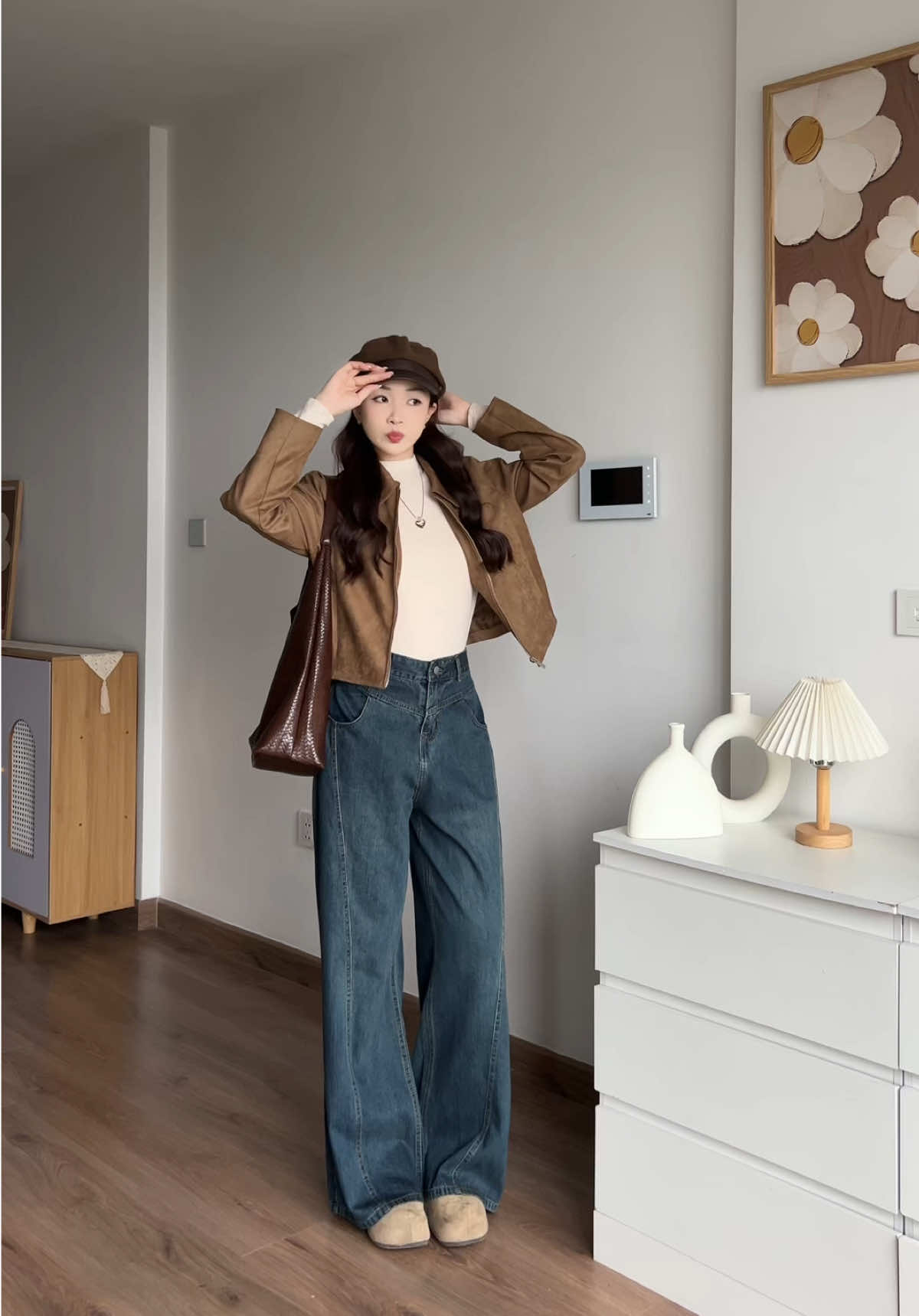 Mê form quần của @Meisy quá mấy bồ ơii ^^ #fashion #outfit #OOTD #nimdayyy #jeans 