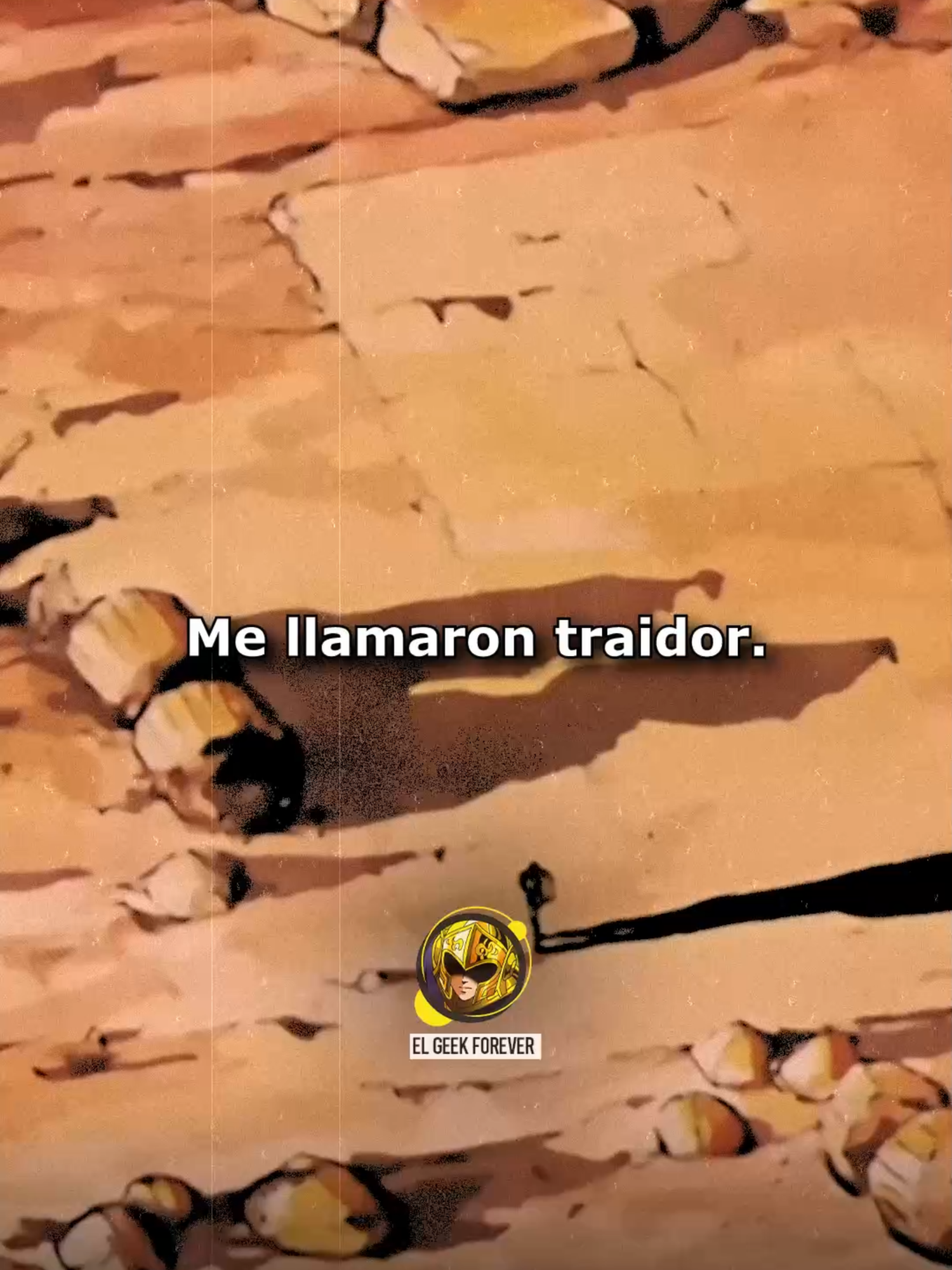 Aioros de Sagitario: Me llamaron traidor. #SaintSeiya #LosCaballerosDelZodiaco #ElGeekForever #FrasesSaintSeiya