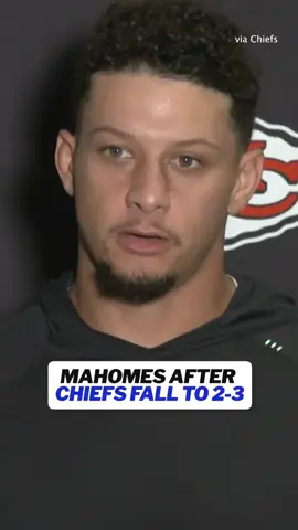 “We gotta be better” #nfl #chiefs #patrickmahomes 