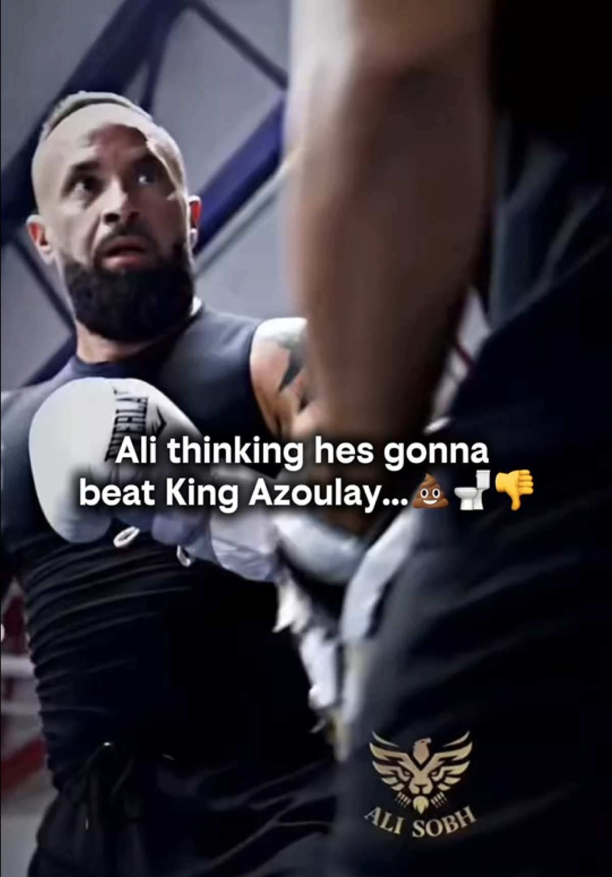 Ali is a nice guy… but King Azoulay is a dangrous guy  #benazoulay #kingazoulay #alisobh #unc #kbtheginger 