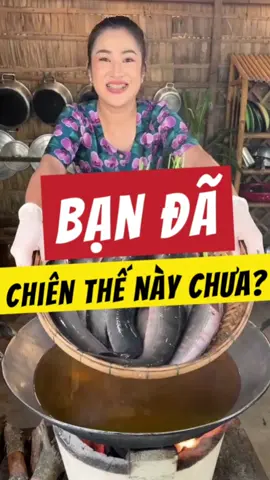 Bạn đã từng chiên cá lóc thế này chưa? | Chợ khô Cần Thơ  #chokhocantho  #chiencaloc