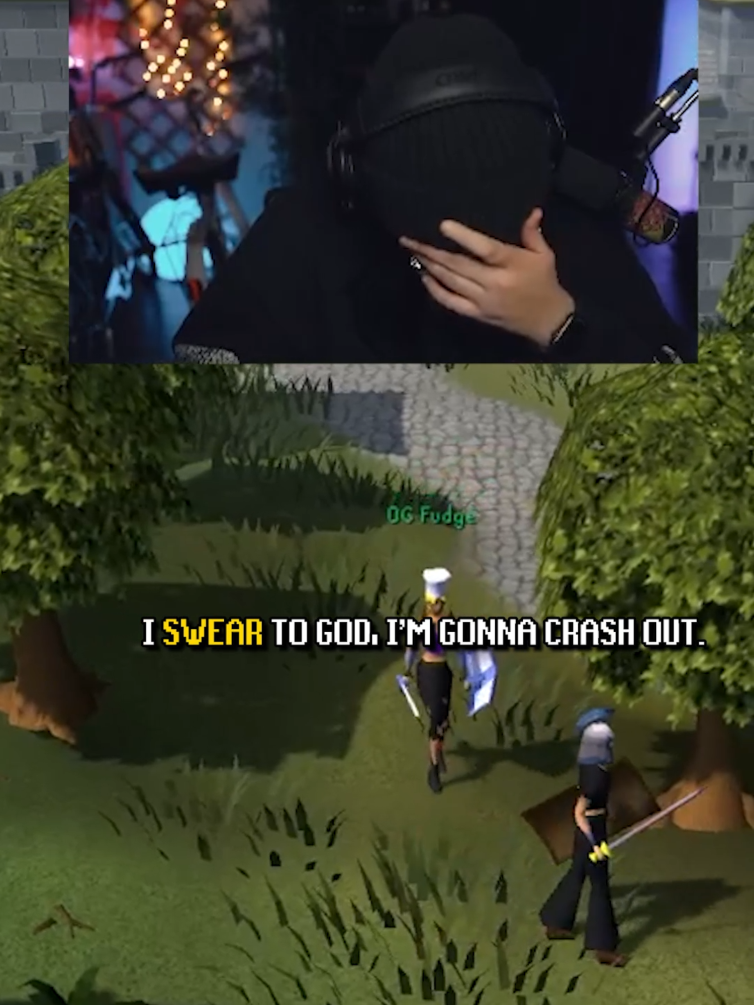 I convinced my best friend to make an OSRS Ironman account with me... even though she's never played before :) #osrs #runescape #gaming #mmorpg #smallstreamer