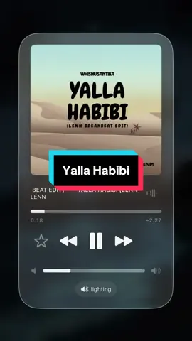 Yalla Habibi | DJ LENN EDIT #breakbeat #fyp #djbreakbeat 