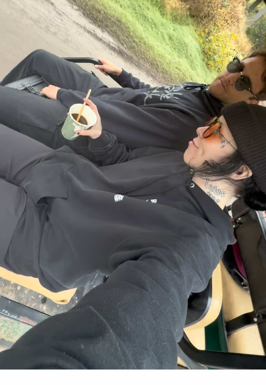 aftershock cart rides gave me lower back issues but we’re back w my favorite cart buddy 