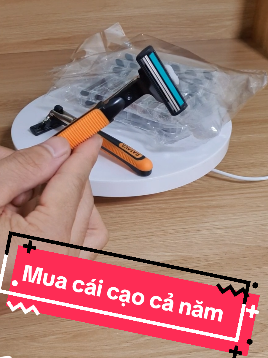 Bộ dạo cạo có 36 lưỡi mà có mấy chục #dao #daocaorau 
