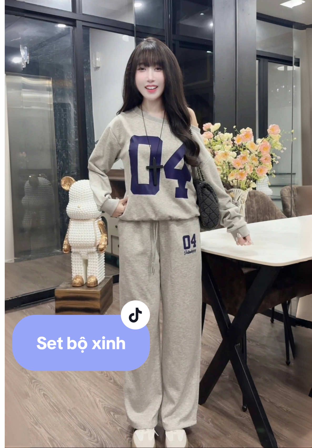 Set xinh dễ mặc mặc lên bao đẹp nhaaaa #setboxinh #setdobo #doboxinh #setaoquan #setboni 