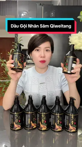 (Combo 2chai) Dầu Gội Nhân Sâm Qiweitang Chống Rụng Tóc Kích Thích Tóc Dưỡng Ẩm, Ngăn Rụng Tóc Hiệu Quả 350ml Dầu Gội Nuôi dầu gội nhân sâm hàn quốc #daugoi #daogoithaoduocnhansam #cindythuyttichcuc