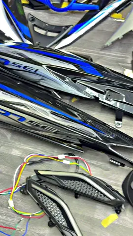 LCV7 Cover Xanh Bạc Đen #TikTokAwardsVN #lc135malaysia #shopcaogay #lenxuhuong #exciter135_style_malay  