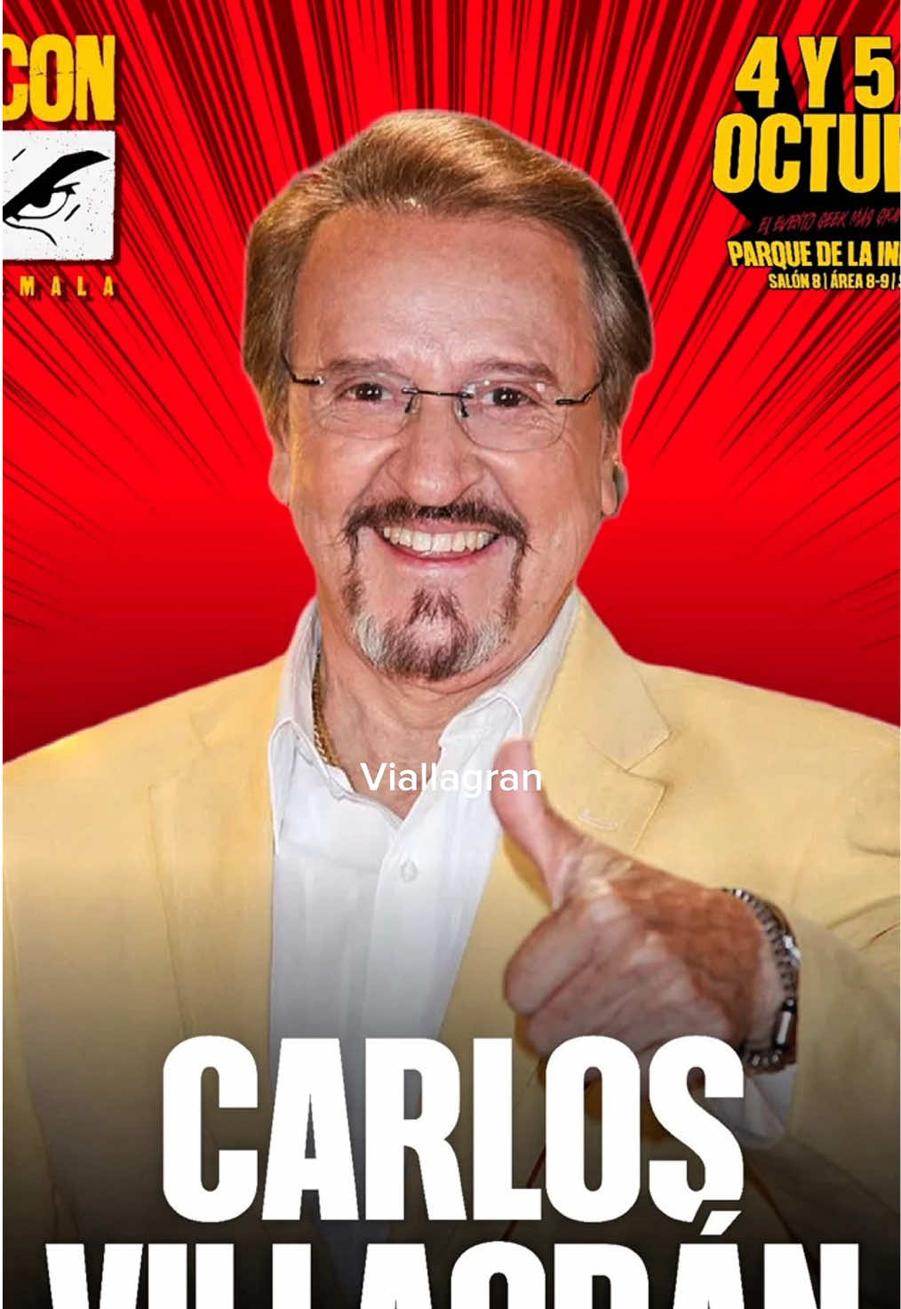 CONOCÍ A QUICO😭❤️‍🩹 #dacarti #quico #comiccon #comicconguatemala #carlosvillagrán 