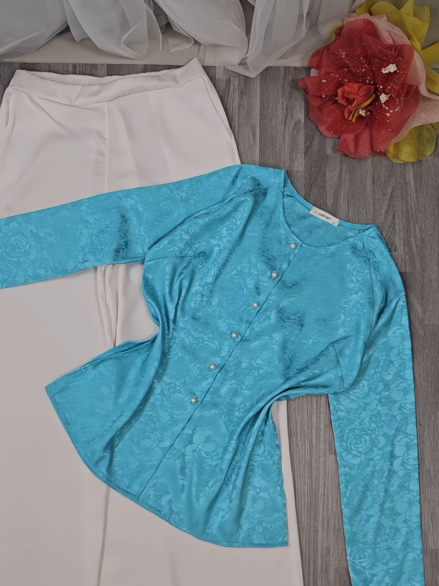 áo bà ba sang trọng #dobaba #aobaba #aobabadep #trangphuctruyenthong #babamientay 