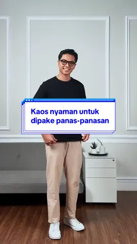 Dijamin aman dan nyaman dipake panas-panasan🤓 #Troy #kaospria #kaoscowok #kaosviral #kaospolos 