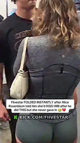 #fyp #kickclips #fiivestar #alicerosenblum 