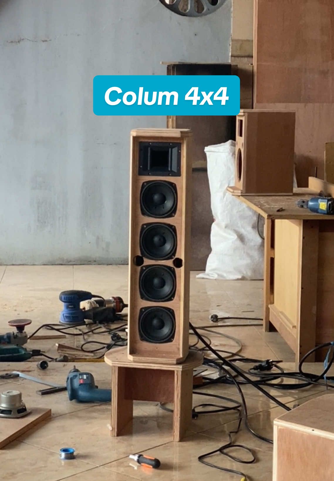Colum lo iki gur 4inch🔥 #hmproproduction #tukangcustombox #tulungagung #boxmiddle #boxcolumn 