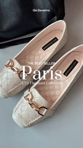 The best seller is here: Paris ✨ chic, classy, comfy #giosaverino #sepatukorea #sepatumurah #flatshoescantikk #sepatucewek 