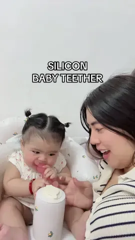 Babypro soft silicon teether 💕 #teether #babyteether #siliconteether #babyproteether #babypro 