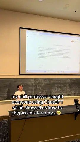 he wasn’t even mad 😭 #college #chatgpt #collegelife #essay 