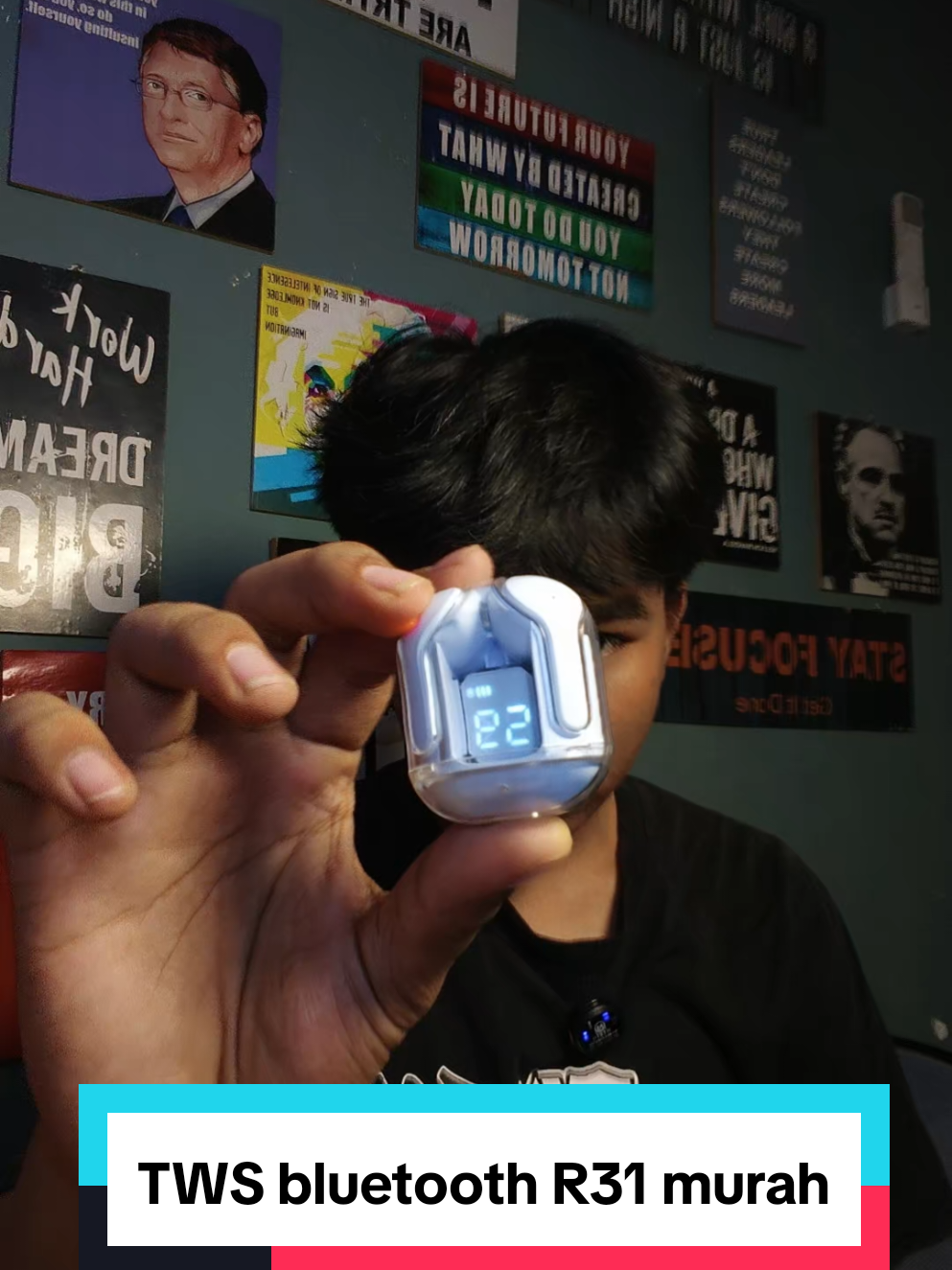 Tws bluetooth R31#twsmurah #twsbluetooth #promoguncang1010 #gajiansale #modalkontendoang 