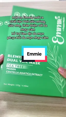 Mặt nạ Tràm Trà Emmie #emmie #skincare 