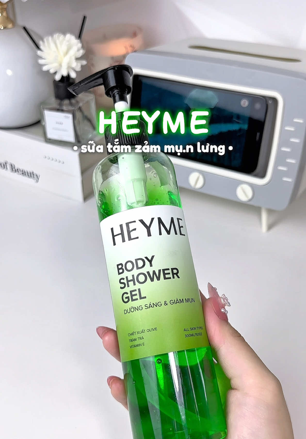 Trả lời @𝔾𝕒̂́𝕦 𝕟𝕙𝕠̉ 𝕣𝕚𝕧𝕚𝕦 Sữa tắm hỗ trợ zảm mụ.n lưng hquả 🛁✨ #suatamnuochoa #suatam #suatamgiammun #giammunlung #heyme 