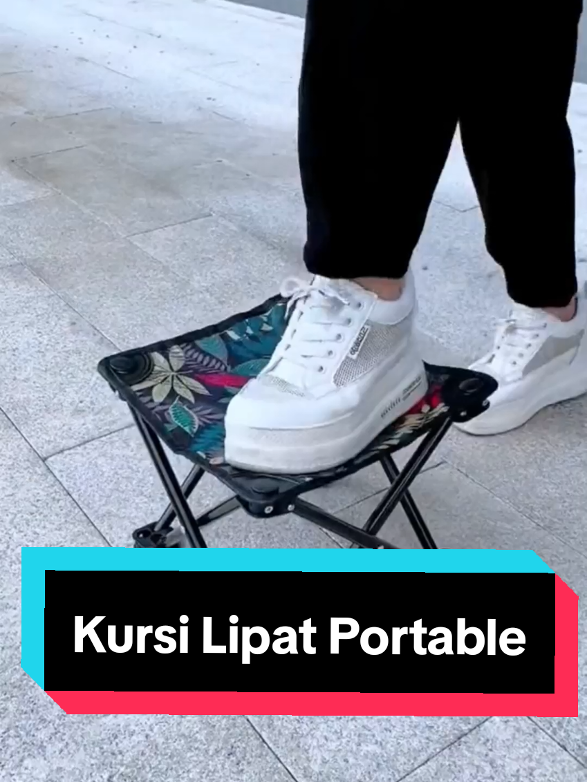 Kursi Lipat Outdoor Serbaguna Tahan 120kg Kursi Lipat Portable Kursi Lipat Mancing Mini Tanpa Sandaran Kursi Lipat Pantai Camping #KursiLipat #KursiPortable #KursiOutdoor #KursiCamping #kursi 
