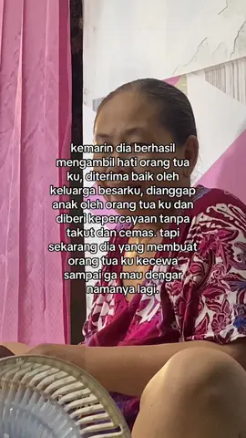 Aku si gapapa, tinggal aku sembuhin lagi, tapi kali ini orang tua ku juga ngerasain sakit dan kecewanya💔😌
