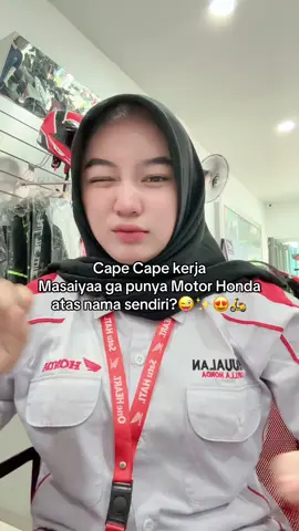 Menerima pembelian Cash dan Kredit!!  Minat? hub: 0831–24454038  atau bisa cari Denisa di Capella Honda Sudirman Pekanbaru ✨🔥 #fyp #honda #pekanbaru #capellahonda 