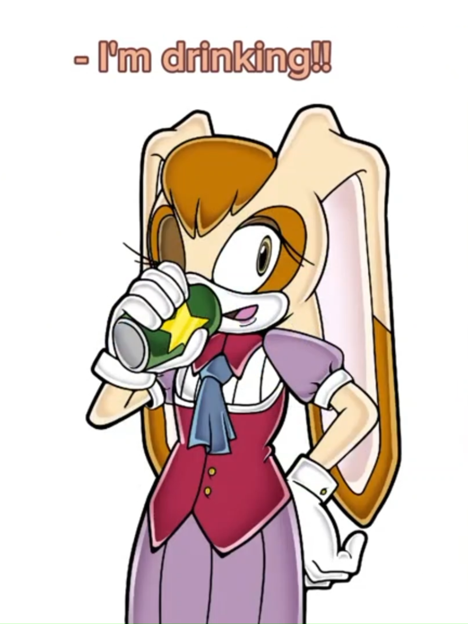 Vanilla gosta da cerveja do Vector #vector #vanillatherabbit #sonic #fandub #fyppp