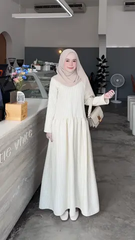 ชุดเดรสลายริ้วทรงสวย ใส่สบาย ##เทรนด์วันนี้ #ชุดเซ็ทสวยๆ 