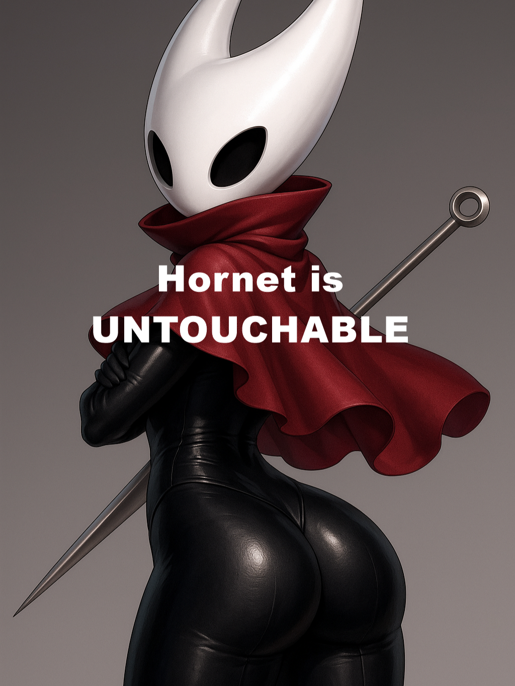 Hornet is untouchable #hollowknightsilksong #hollowknight #hornet #silksong #silksongedit #hollowknightedit #untouchable
