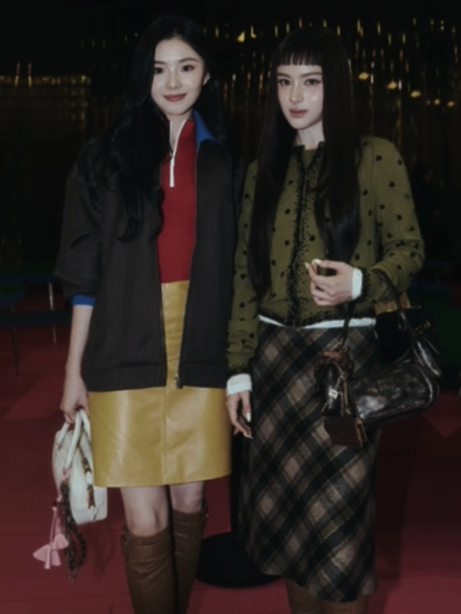 Prim with haocun💗 #primiily #liuhaocun #MiuMiuSS26 #4u #fyppppppppppppppppppppppp 