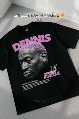 Grabe sobrang angas ng t-shirt na to!🔥 #ABT  #oversizedshirt  #dennisrodman  #trendytshirts  #outfitideas 