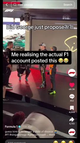 @Formula 1 okay I see you admin you rustappen shipper #georgerussel #maxverstappen #kimiantonelli #rustappen #formula1 