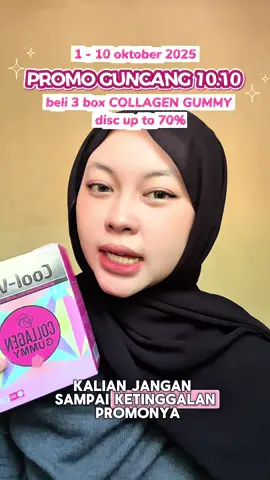 permen yang bisa bantu glowing pengganti skincare ? 😳 #Coolvita #CollagenGummy #KulitKusam #KulitGlowing #PromoGuncang1010