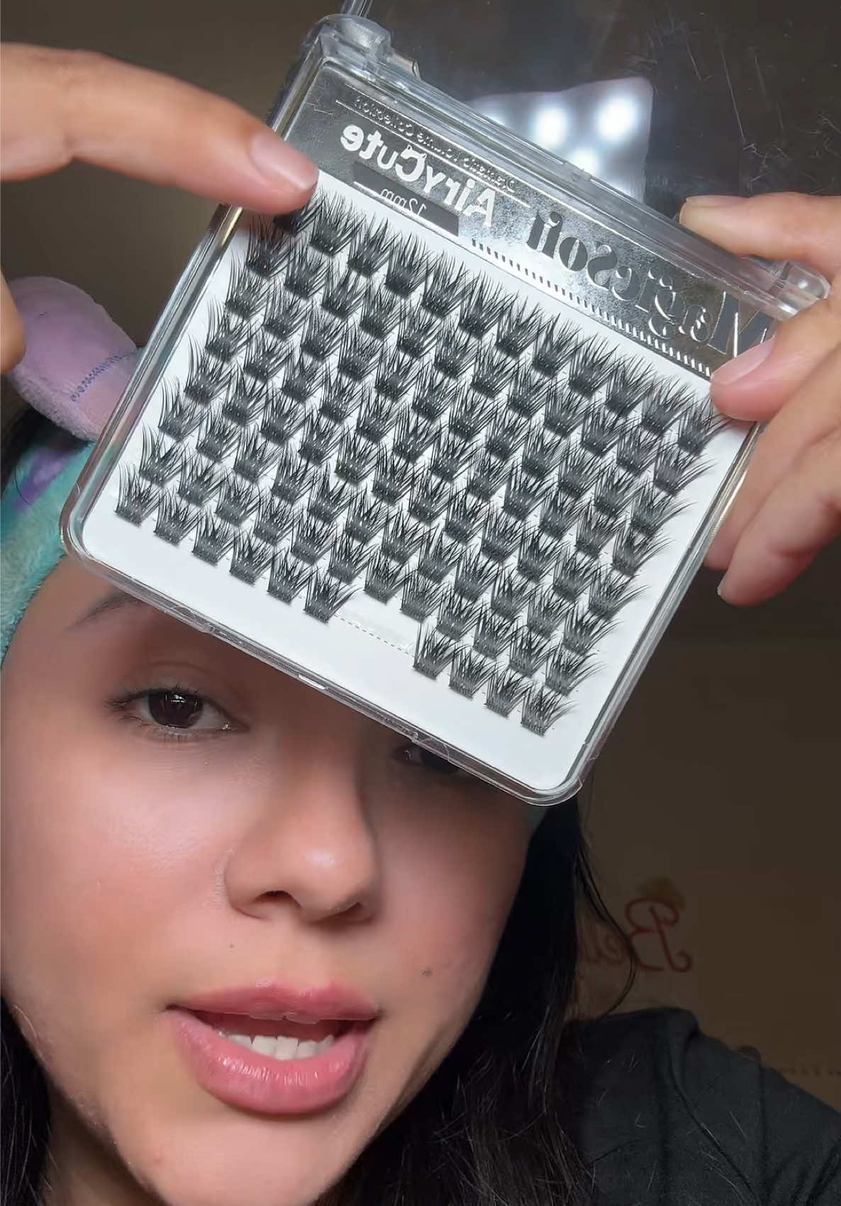Lash map: 16,14,16,14,12,12 #airycute #airycutelashes #diylashes #tiktokshopdealsforyoudays #athomelashextensions 