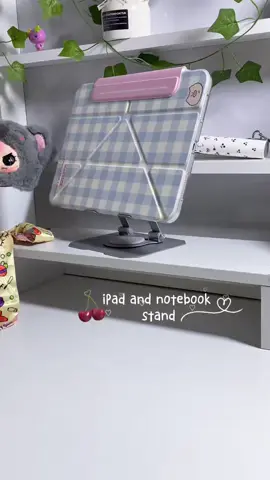 สายแต่งห้องงง น้องวางแล้วมินิมอลมากก🙌🏻🍎💗🪭 #ชั้นวางไอแพด #แต่งโต๊ะทํางาน 