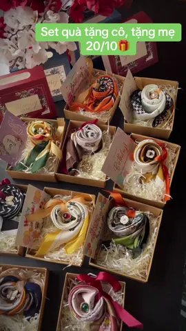 Món quà ý nghĩa tặng cô, tặng mẹ dịp lễ 20-10#khanlua #setquatang #quatangcogiao #khanlua70x70 
