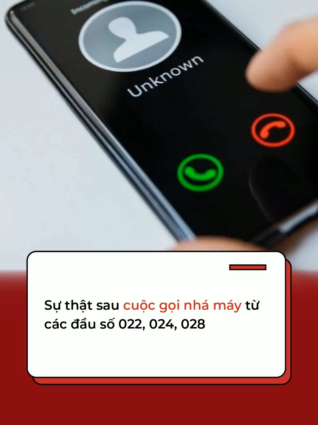 Sự thật sau cuộc gọi nhá máy từ các đầu số 022, 024, 028 #Cafef #AMM