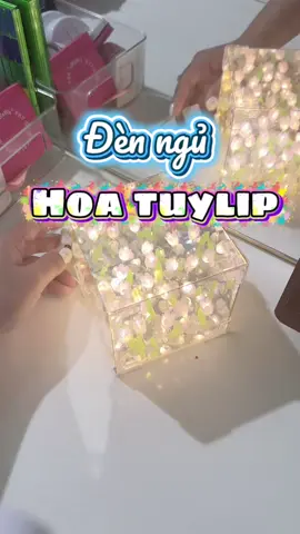 Đèn ngủ hoa tuylip #thixiu #denngu #hoatuylip🌷🌷🌷 