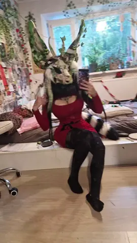 old vid #gothfurry #fursuit #furry #skulldog #rabies 