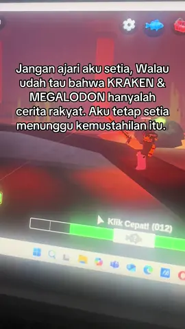 Plis lah talon jangan sampai mitos itu sampai ke FISH IT #fishit #lostisle #kraken #robloxfyp #megalodon 