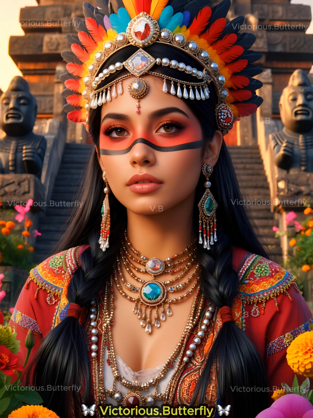 ✨𝓔𝓵 𝓐𝓵𝓶𝓪 𝓭𝓮 𝓝𝓾𝓮𝓼𝓽𝓻𝓸𝓼 𝓐𝓷𝓬𝓮𝓼𝓽𝓻𝓸𝓼✨ Por nuestras venas canta el cielo, se entrelazan la luz de Dios y la esencia del universo. Raíces aztecas se alzan divinas y fuertes, su espíritu y el nuestro — unidos por siempre. -Victorious.Butterfly ✨ ¡Gracias por ver este video! Si te gustó, no olvides: 💖 Dar like, comentar y compartir 🔁 Repostear o agregar a tu historia para compartir el amor ⭐ Guardarlo en tus favoritos 📲 Sígueme aquí en TikTok y en Instagram: @Victorious.Butterfly 💫 para más contenido creativo e inspirador. ¡Sigamos creciendo juntos y brillando siempre!🌸 ✨ 𝓣𝓱𝓮 𝓢𝓸𝓾𝓵 𝓸𝓯 𝓞𝓾𝓻 𝓐𝓷𝓬𝓮𝓼𝓽𝓸𝓻𝓼 ✨ Through our veins,  the heavens sing,  God’s light and  the essence of the universe.   Aztec roots rise strong and divine,  their spirit and ours—forever entwined. -Victorious.Butterfly ✨ Thank you for watching! If you enjoyed this video, don’t forget to: 💖 Like, Comment, and Share 🔁 Repost or Add to Your Story to spread the love ⭐ Favorite to save it for later 📲 Follow me here on TikTok and on Instagram @Victorious.Butterfly 💫 for more creative and inspiring content! Let’s grow together and keep shining 🌸  #aigeneratedart #IA #AI #aiart #arteia #aztec #Mexican #Mexico